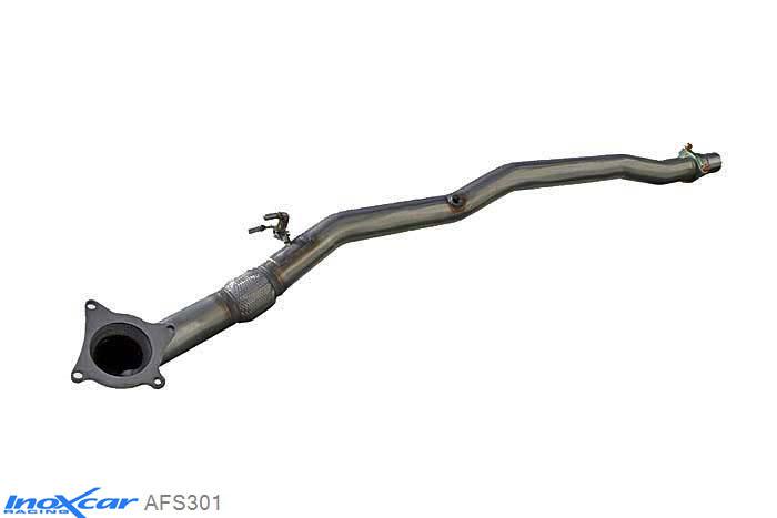 IX AFS301, Audi A3 (8P) S3 2.0 TFSI (265PK) 2006- Diameter 65mm, Inoxcar Catalyst replacement pipe Stainless steel, Without E.E.C. homologation