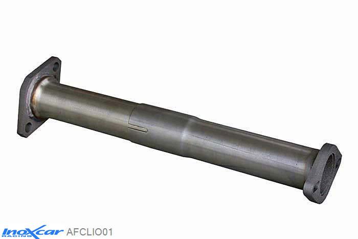 IX AFCLIO01, Renault Clio I (B/C57) 1.8 16V (135PK) -1998, Inoxcar Catalyst replacement pipe Stainless steel, Without E.E.C. homologation