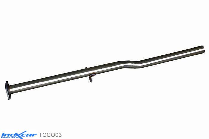 IX TCCO03, Mini Mini (R50/R53) 1.6 S (170PK) 2001-2006 Diameter 57mm, (Type R53), Inoxcar Direct central pipe Stainless steel, Without E.E.C. homologation
