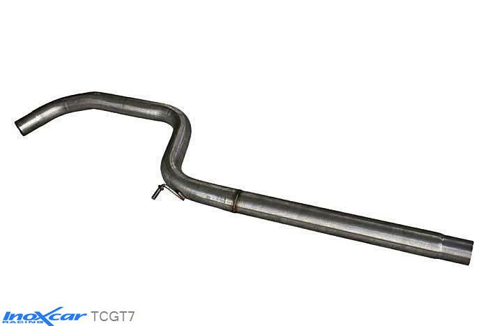 IX TCGT7, VW Golf VII 2.0 GTI (220PK) 2013-, Inoxcar Direct central pipe Stainless steel, Without E.E.C. homologation