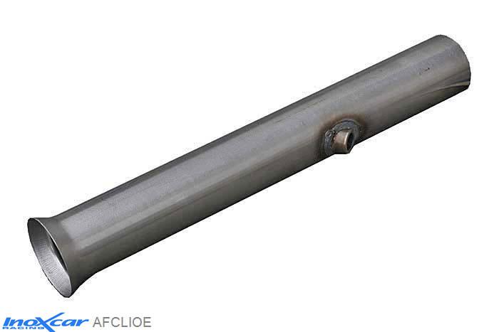 IX AFCLIOE, Renault Clio III (R) RS 2.0i (200PK) / RS GORDINI (203PK) 2010-, Inoxcar Catalyst replacement pipe Stainless steel, Without E.E.C. homologation