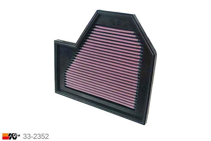 33-2352 K&N Luchtfilter, BMW M5 5.0 linkerkant, 2006-2010