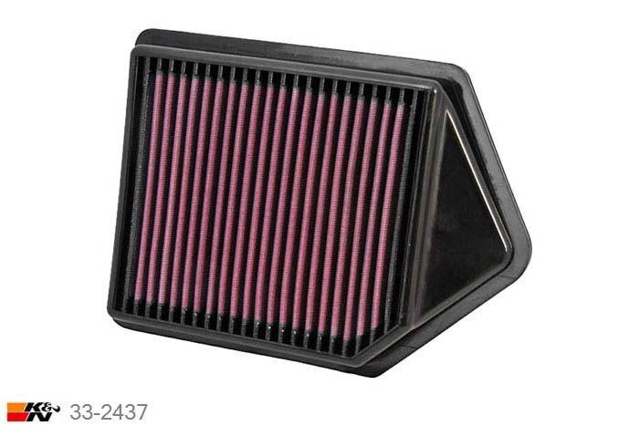 33-2437 K&N Luchtfilter, Honda CR-V 2.4 excl. USA modellen, 2010-2012