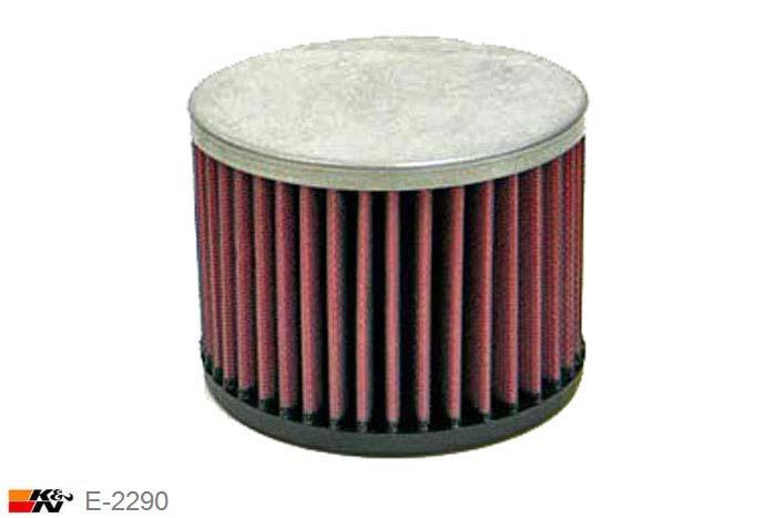 E-2290 K&N Luchtfilter Buitendiameter 127 mm , Binnendiameter 70 mm , Hoogte 98 mm, BMW 2000tii 2.0, 1969-76
