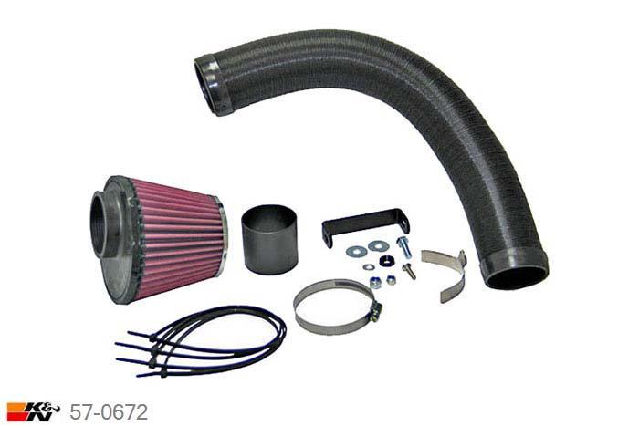 57-0672, K&N 57i Kit, Mitsubishi Colt, 1.5, 110PK, 6/2004-2008, 16V niet Turbo