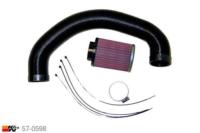 57-0598, K&N 57i Kit, Smart Fortwo, 0.7, 50/61/75/82PK, 2004-3/2007