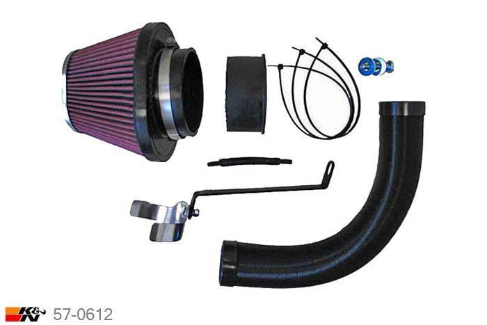 57-0612, K&N 57i Kit, Skoda Fabia, 1.4 TDI, 75PK, 2003-2007