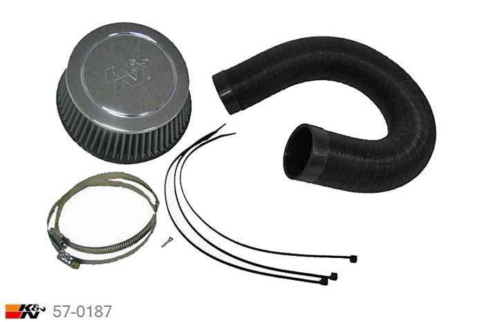 57-0187, K&N 57i Kit, VW Golf III, 1.6, 75PK, 1991-1995, spi 100 mm aansluiting!!!