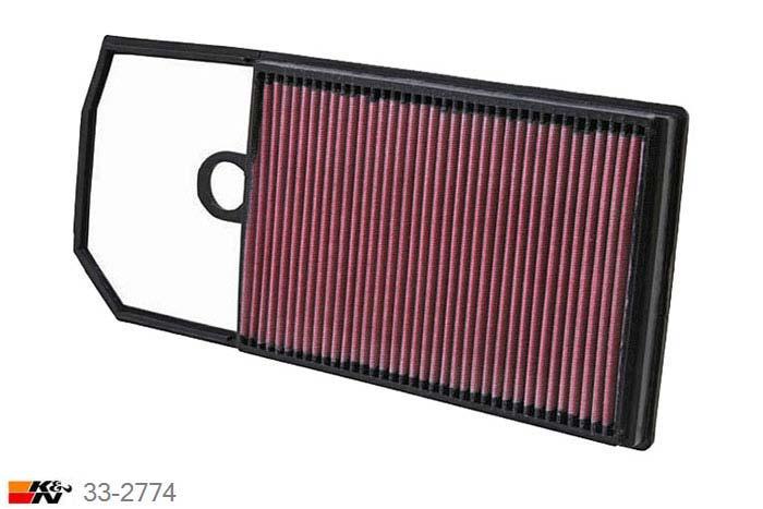 33-2774 K&N Luchtfilter, VW Fox 1.4, 2005