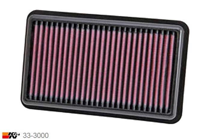 33-3000 K&N Luchtfilter, Hyundai I10 1.0, 2012-2014