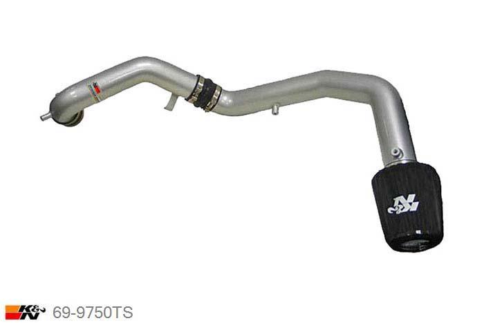 69-9750TS, K&N Typhoon Kit, VW Polo, 1.6 125PK, 1998-2001, 16V (zilveren buis)