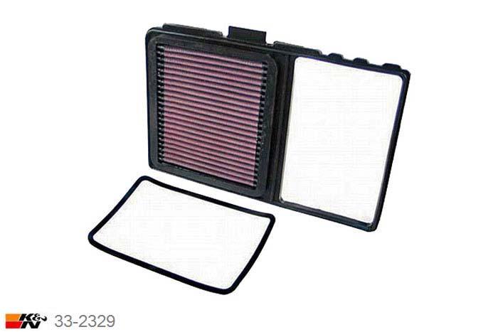 33-2329 K&N Luchtfilter, Toyota Prius 1.5, 2004-2009