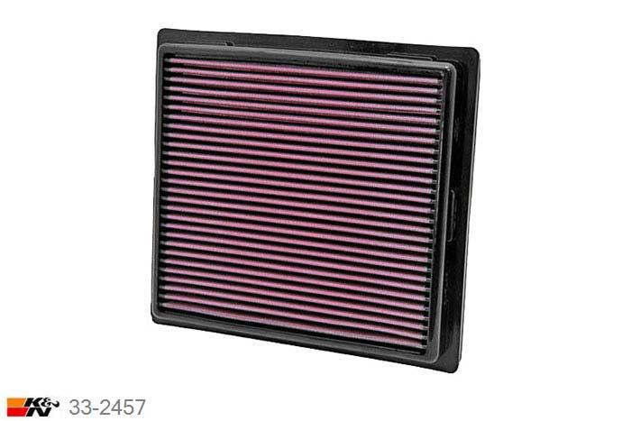 33-2457 K&N Luchtfilter, Jeep Grand Cherokee 6.4, 2012-2015