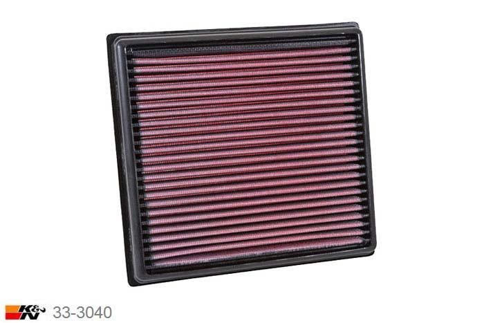 33-3040 K&N Luchtfilter, Opel Corsa E 1.3 Diesel, 2014-2016