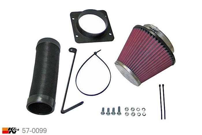 57-0099, K&N 57i Kit, VW Golf III, 1.6, 100PK, 1991-1997, excl. Hitachi