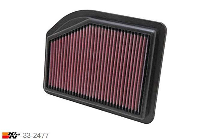 33-2477 K&N Luchtfilter, Honda CR-V 2.4, 2013-2014