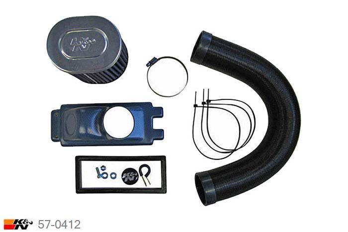 57-0412, K&N 57i Kit, Renault Clio, 1.2, 75PK, 2001-2003, 16V