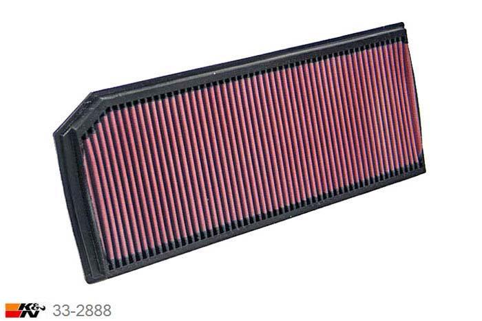 33-2888 K&N Luchtfilter, Audi S/RS S3 2.0, 2009-2011