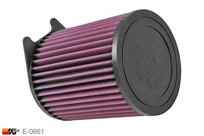 E-0661 K&N Luchtfilter, Mercedes CLA45 2.0 Turbo, 2014-2015