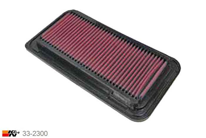 33-2300 K&N Luchtfilter Lengte 289 mm, Breedte 149 mm, Subaru BRZ 2.0, 2012-2016