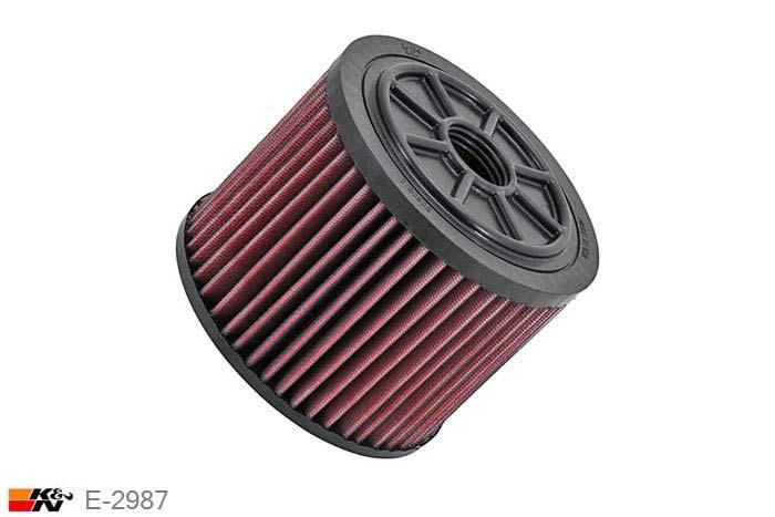 E-2987 K&N Luchtfilter, Audi A6 2.0 4G2, 4G5 modellen incl Diesel, 2011-2015