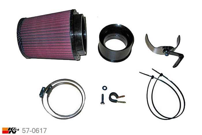 57-0617, K&N 57i Kit, Opel Corsa C, 1.7, 65/75/100PK, 2001-2006, DI/DTI/CDTI/16V