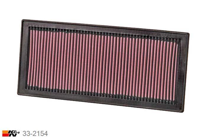 33-2154 K&N Luchtfilter Lengte 368 mm, Breedte 165 mm, Subaru Impreza 1.6 16V, 95PK, 1998-2005