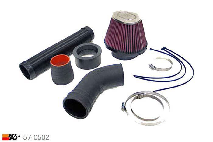 57-0502, K&N 57i Kit, Toyota Corolla, 1.6, 116PK, 1992-1997, 16V mpi 4A-FE motor