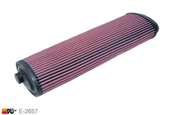 E-2657 K&N Luchtfilter, BMW X3 3.0D Diesel, 193/218/231PK, 2004-2008