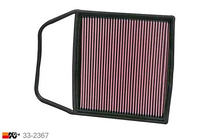 33-2367 K&N Luchtfilter, BMW 135i 3.0 N54 motor excl. USA modellen, 2008-2010