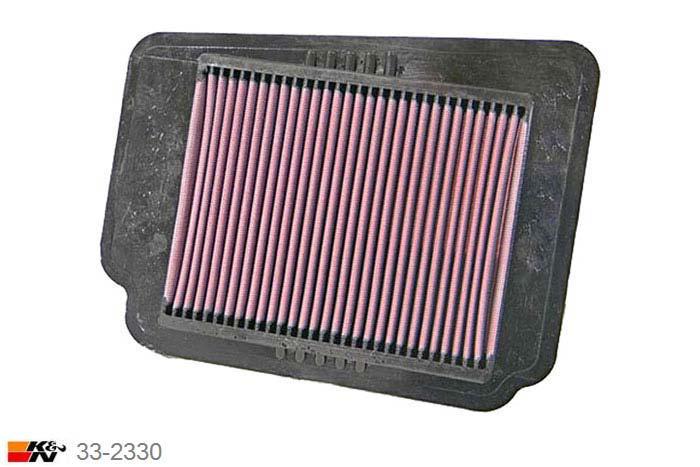 33-2330 K&N Luchtfilter, Daewoo Nubira 1.6, 2005-2010
