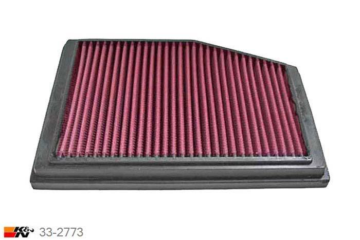 33-2773 K&N Luchtfilter, Porsche Boxster 2.5, 204/211PK, 1996-1999