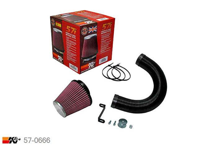 57-0666, K&N 57i Kit, Toyota Yaris, 1.8, 133PK, 2007-2009