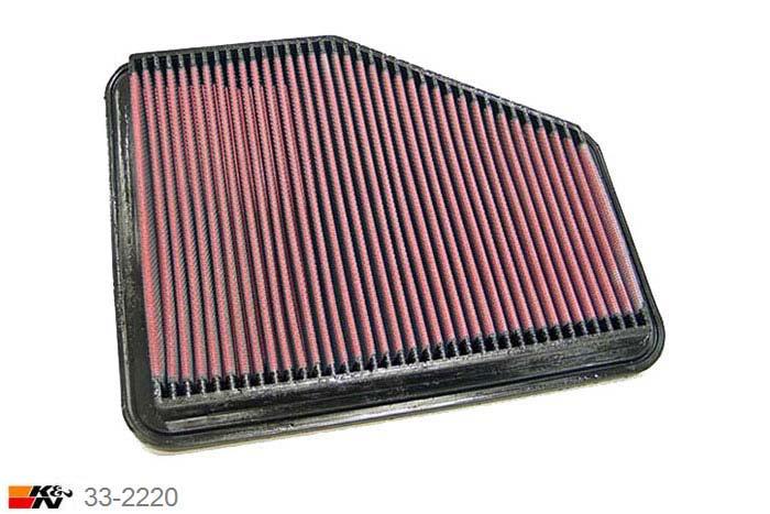 33-2220 K&N Luchtfilter, Lexus SC430 4.3, 2001-2010