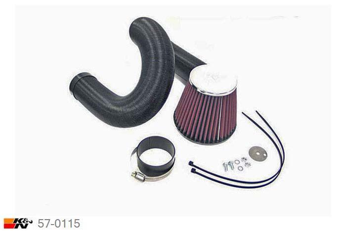 57-0115, K&N 57i Kit, Toyota Corolla, 1.6 GT, 116/121/124PK, 1987-1992, GT/GTS16V+coupe 12V+4WD GTI 4A-GE motor
