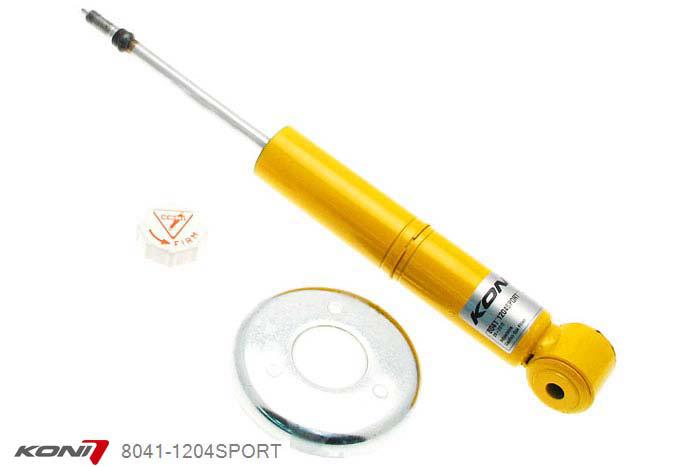 8041-1204SPORT, Koni Sport schokdemper Achteras, Mazda SportBreak, 2002-2008, excl. 4WD, Demping instelbaar  d.m.v. stelknop, Standaard lengte , verlaging tot max. -40mm