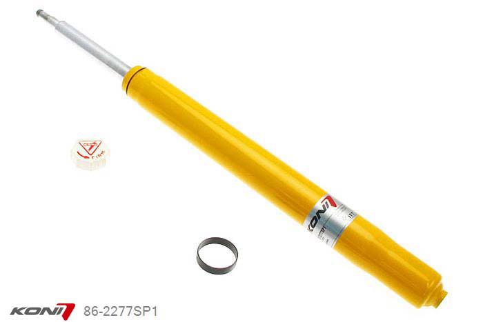 86-2277SP1, Koni Sport schokdemper Vooras, BMW E30, 1985-1991, Demping instelbaar, alleen voor montage (in uitgebouwde toestand), Standaard lengte , verlaging tot max. -40mm