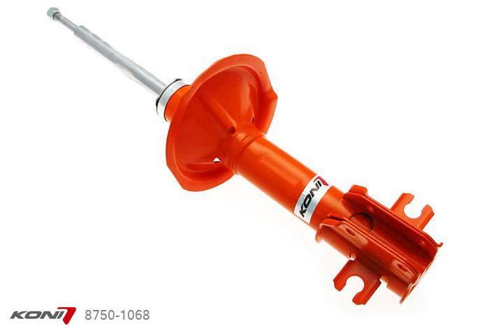 8750-1068, Koni STR.T schokdemper Vooras, Fiat Punto Cabrio 09/1993-06/1999, , Standaard lengte , verlaging tot max. -40mm