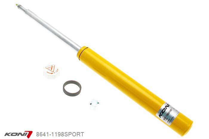 8641-1198SPORT, Koni Sport schokdemper Vooras, VW GTI G60 Syncro 4WD, 1990-1991, Demping instelbaar  d.m.v. stelknop, Standaard lengte , verlaging tot max. -40mm