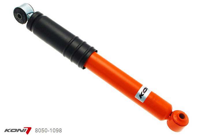 8050-1098, Koni STR.T schokdemper Achteras, Fiat Punto 1.1, 1.2, 1.4 07/1999-10/2009, excl. Grande Punto, , Standaard lengte , verlaging tot max. -40mm