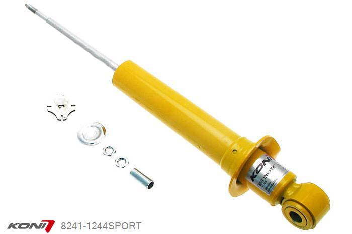 8241-1244SPORT, Koni Sport schokdemper Achteras, Mazda Miata NC, 2005-2012, 1.8, 2.0, Demping instelbaar  d.m.v. stelknop, Standaard lengte , verlaging tot max. -40mm