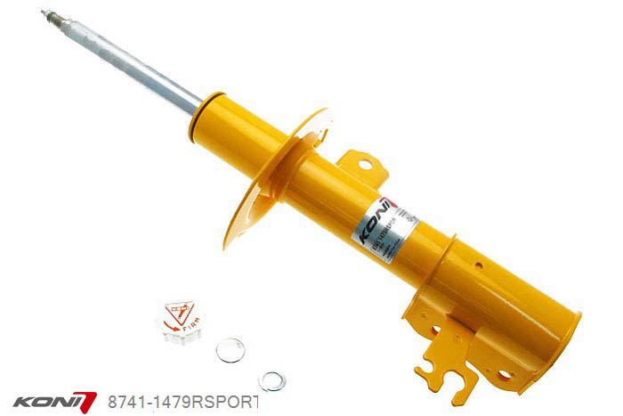 8741-1479RSPORT, Koni Sport schokdemper Vooras rechts, Cadillac BLS Sedan, 03/2006-2008, excl. 4WD, Demping instelbaar  d.m.v. stelknop, Standaard lengte , verlaging tot max. -40mm