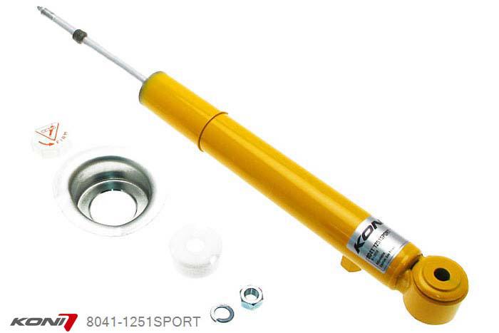 8041-1251SPORT, Koni Sport schokdemper Vooras, Mazda Miata NB, 1998-2005, Demping instelbaar  d.m.v. stelknop, Standaard lengte , verlaging tot max. -40mm
