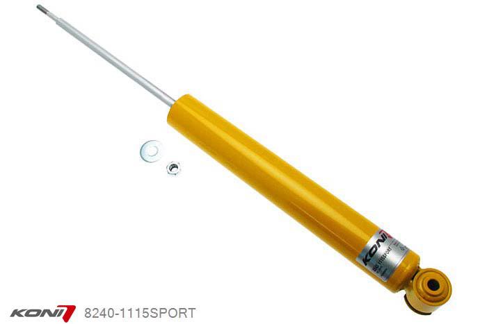 8240-1115SPORT, Koni Sport schokdemper Achteras, BMW E36 3.0, 03/1993-1999, Demping instelbaar, alleen voor montage (in uitgebouwde toestand), Standaard lengte , verlaging tot max. -40mm