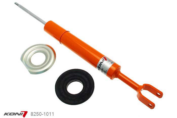 8250-1011, Koni STR.T schokdemper Vooras, Audi A4 (B6 en B7, 8E) Avant 10/2001-2007, Incl. sport ophanging, excl. Quattro, , Standaard lengte , verlaging tot max. -40mm