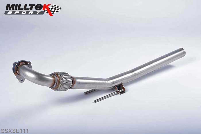 SSXSE111, Skoda Fabia vRS TDI 2003-2007 Milltek, Large-bore Downpipe,  , 2,5 inch, 63,5mm