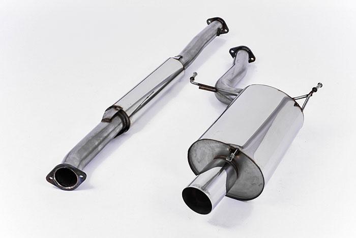 SSXMI007, Mitsubishi Lancer Evolution 9 / Evo IX 2.0 Turbo 2005-2008 Milltek, Cat-back system,  100mm Special, 3 inch, 76,2mm
