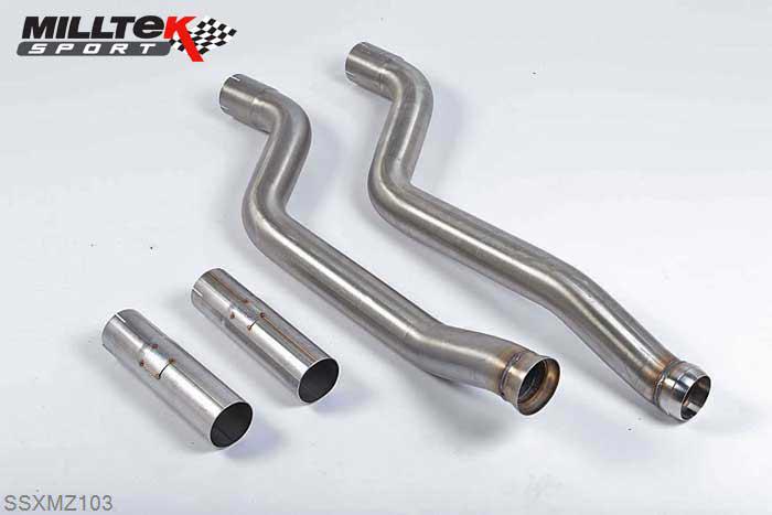 SSXMZ103, Mercedes AMG C-Class Coupe 63 AMG 2007-2011 Milltek, Secondary Catalyst Bypass, Fits with original exhaust , 2,75 inch, 69,85mm