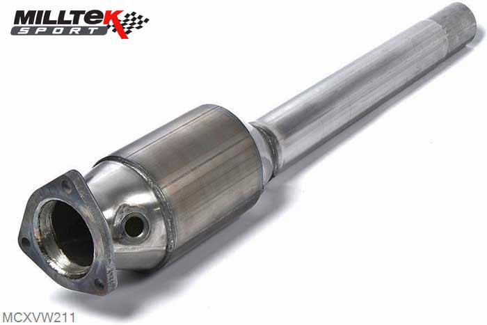 MCXVW211, VW Corrado VR6 1988-1991 Milltek, Hi-Flow Sports Cat,  , 2,25 inch, 57,15mm