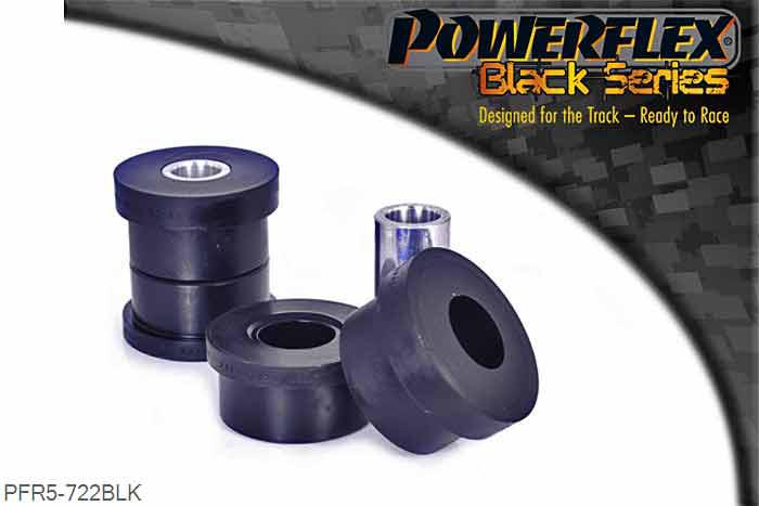 PFR5-722BLK, BMW E60 5 Series, Saloon Rear Subframe Rear Mounting Bush, Complete bush, for insert use PFR5-721, 2 stuk(s) benodigd  per auto, 2 stuk(s) in verpakking, prijs per set van 2 stuk(s)